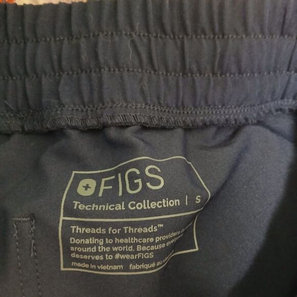 Figs Navy Jogger Pants Sz.S - Picture 2 of 6